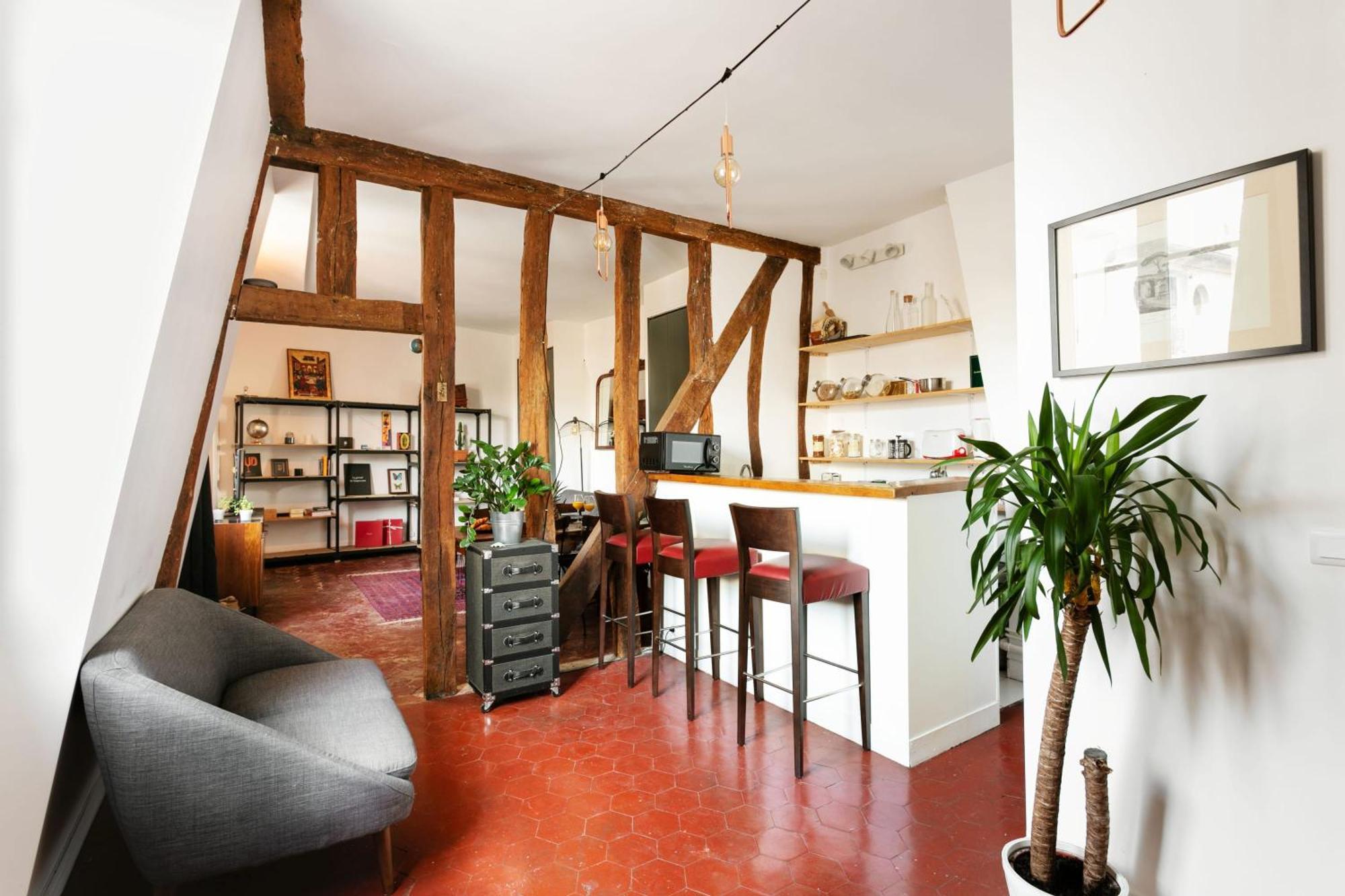 Appartamento Central Paris 1Br Cozy Esterno foto
