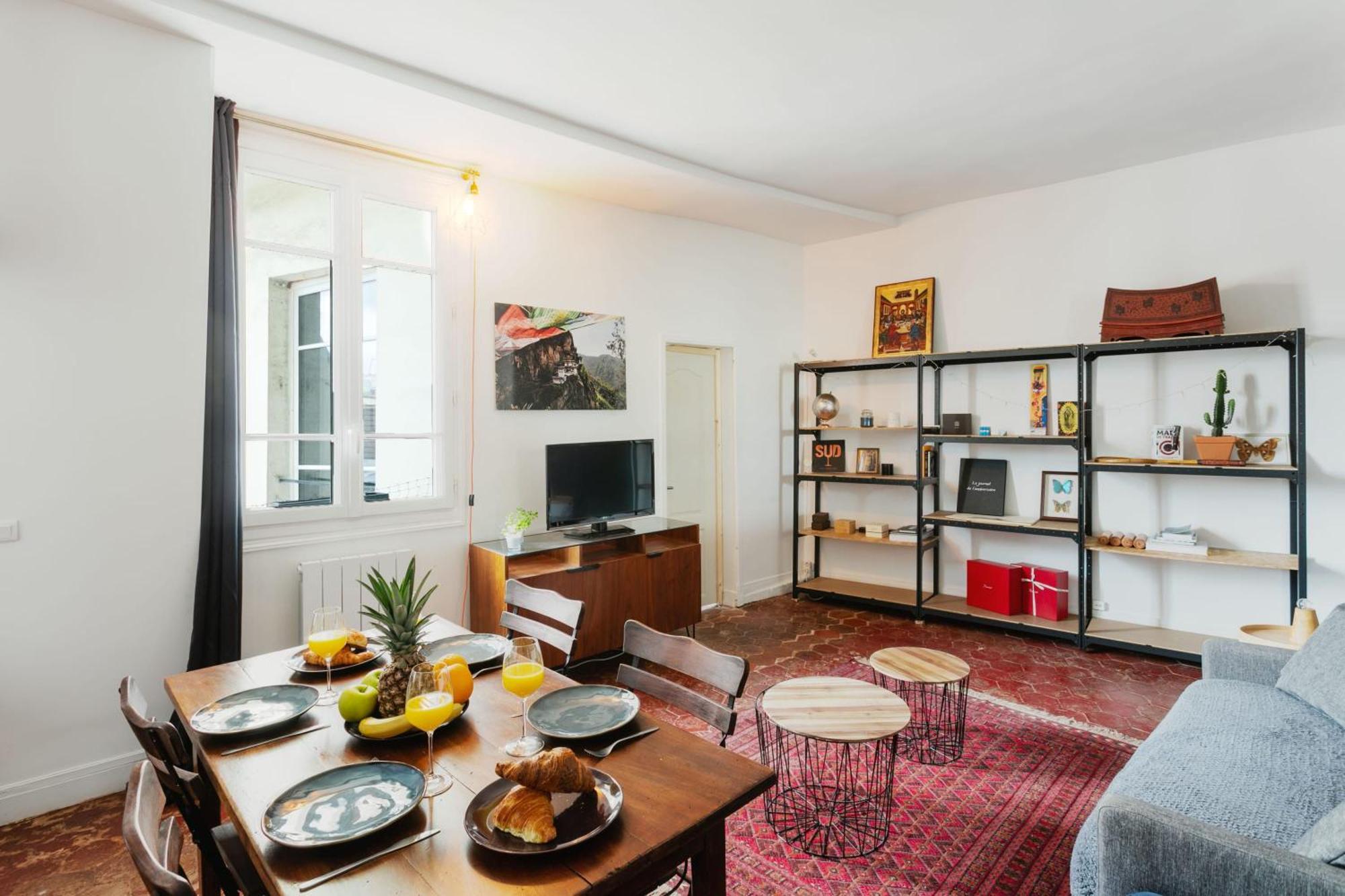 Appartamento Central Paris 1Br Cozy Esterno foto